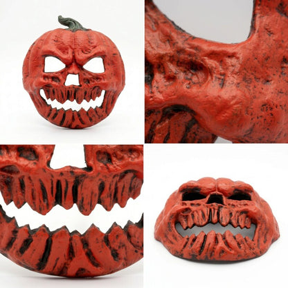 🎃The Evil Jack-O'-Lantern🎃 Premium Pumpkin Skull Horror Mask