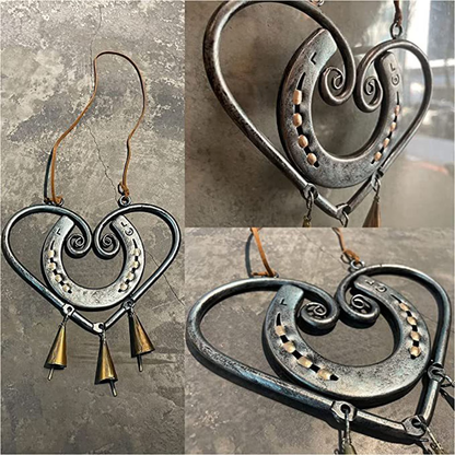 100% Handmade | The Horseshoe Heart Wind Chime❤