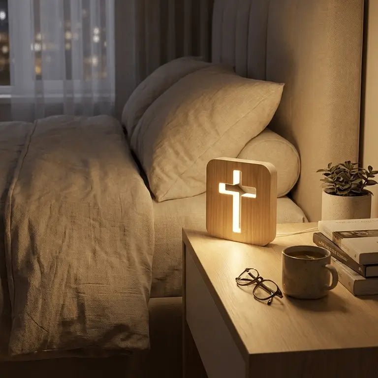 Cross lamp nightlight