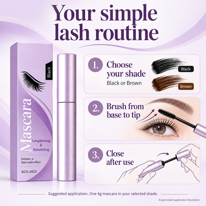 Lengthening & Volumizing Mascara — 4g