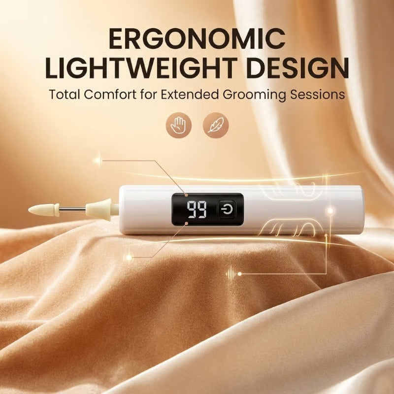 Lightweight nail grinder