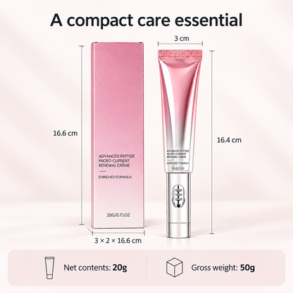 Peptide Eye Cream with Electric Massage Applicator — 20g