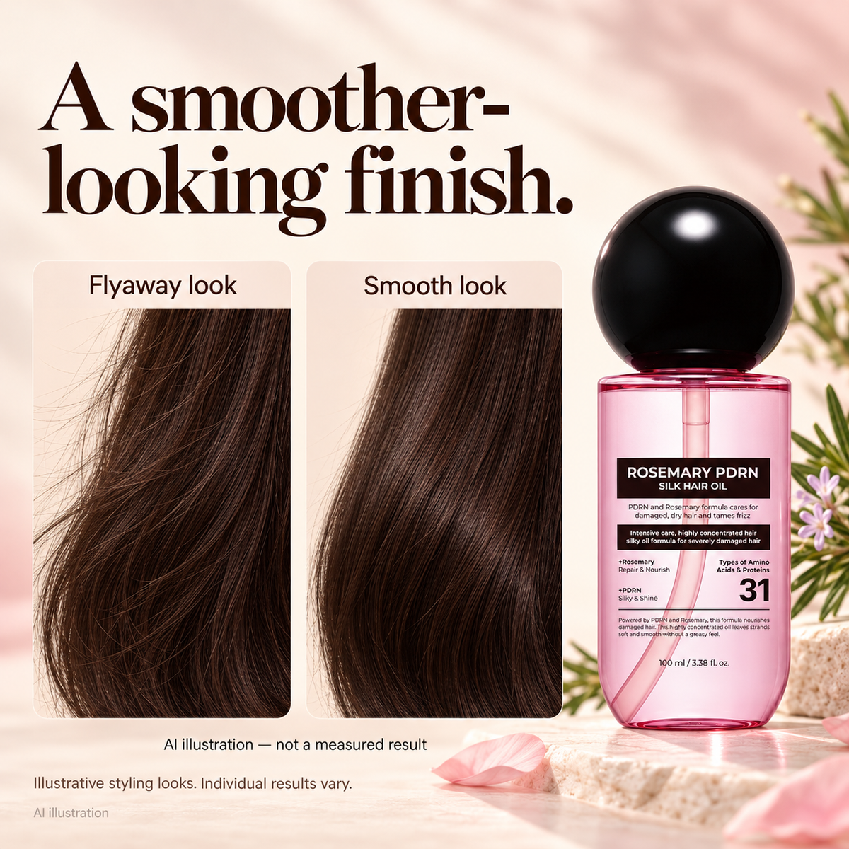 Rosemary PDRN Hair Oil — 100 ml