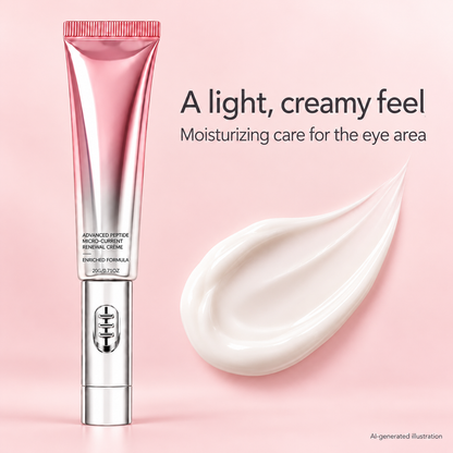 Peptide Eye Cream with Electric Massage Applicator — 20g
